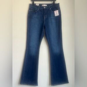 Levi's Blue Flare Wide Leg Jeans with Classic Style